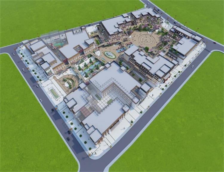 那曲藏北高原生態商業長廊建設項目（B地塊)一—景觀設計